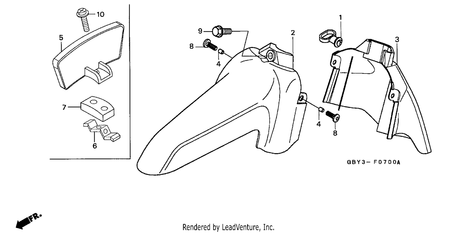 FRONT FENDER