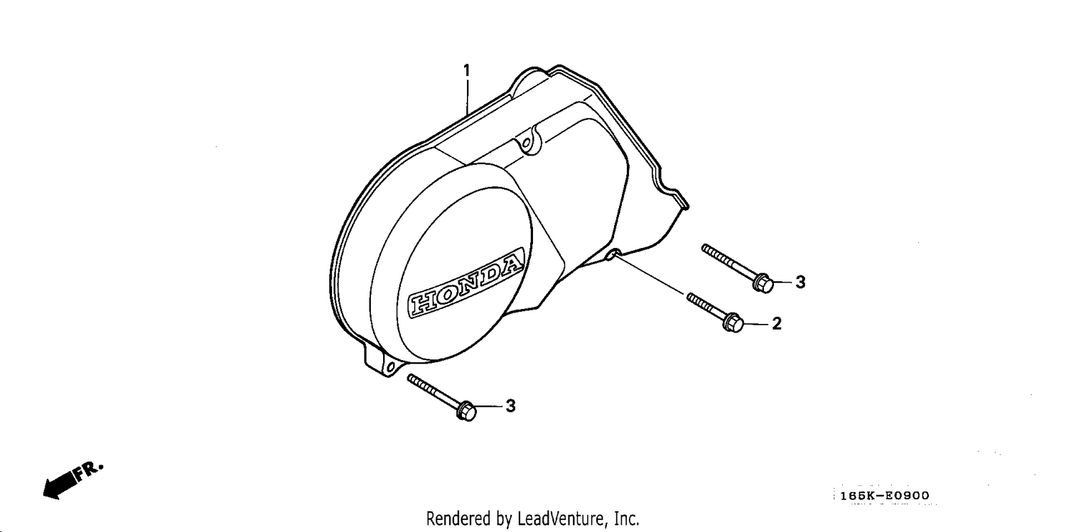 LEFT CRANKCASE COVER