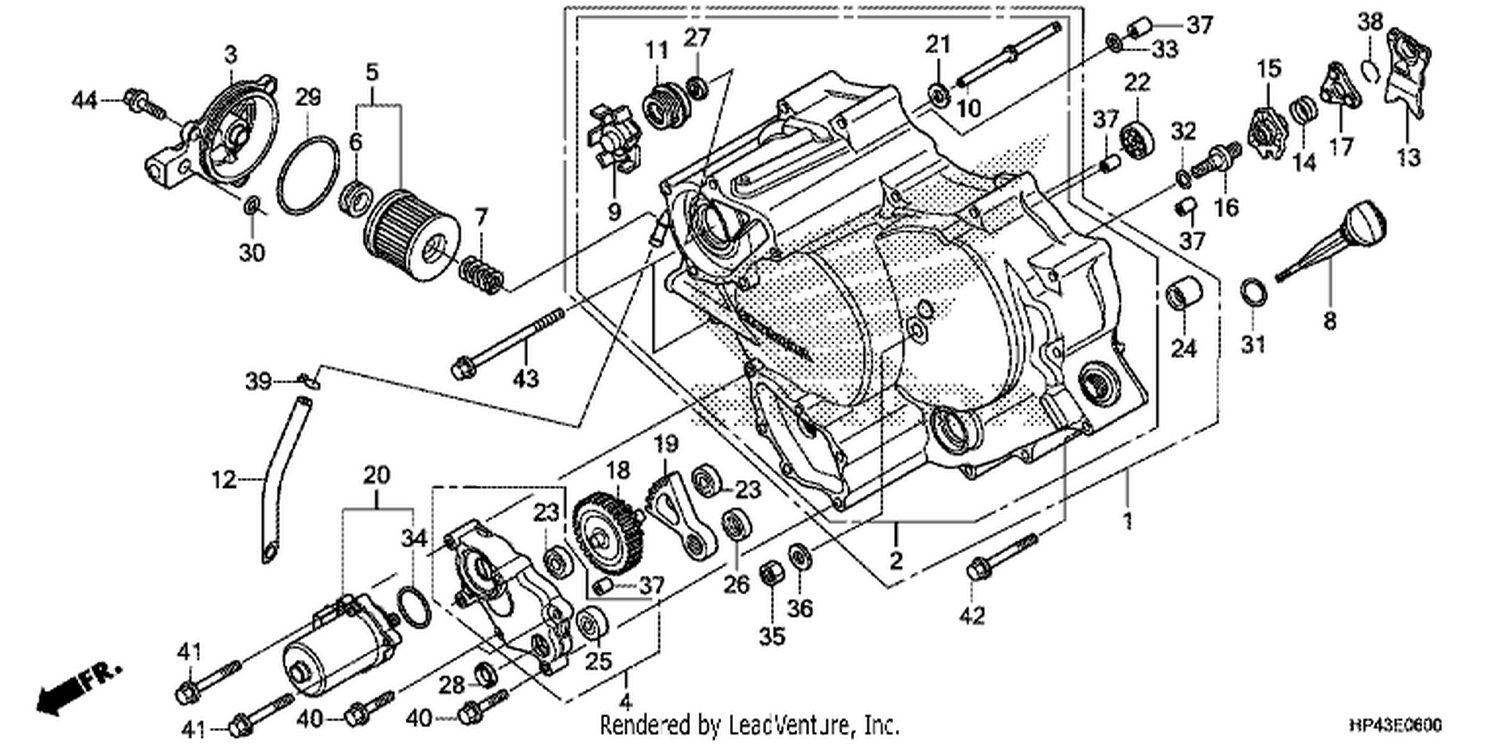  FRONT CRANKCASE COVER