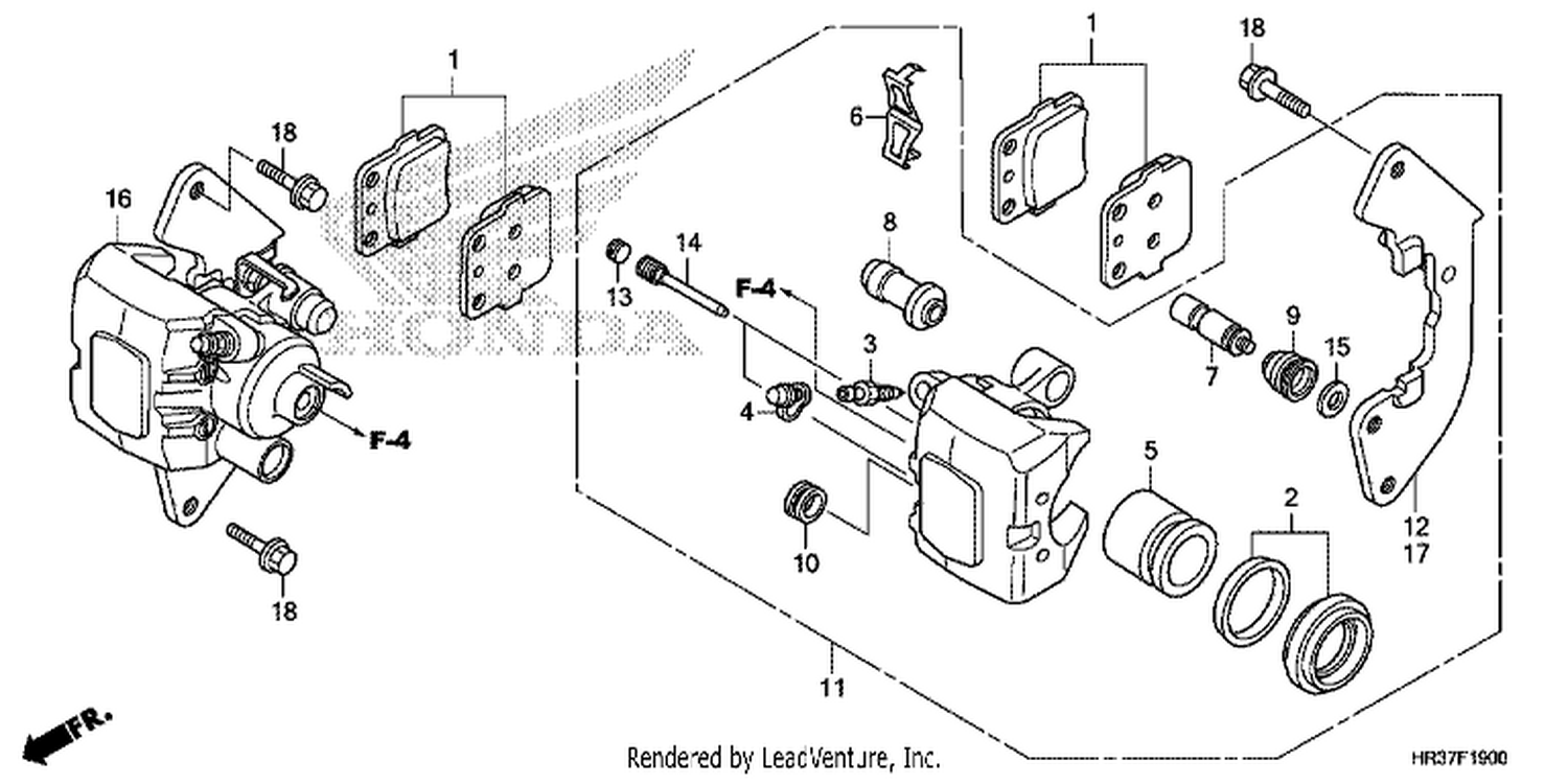  FRONT BRAKE CALIPER