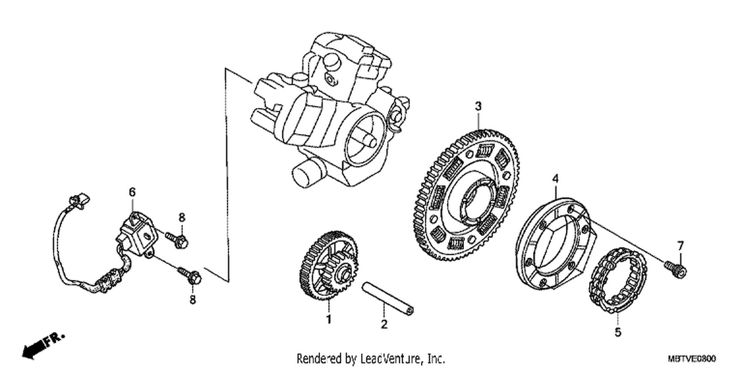  PULSE GENERATOR/STARTING CLUTCH