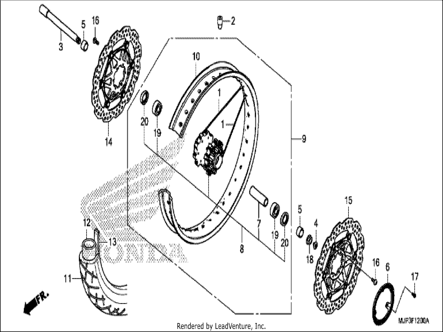  FRONT WHEEL