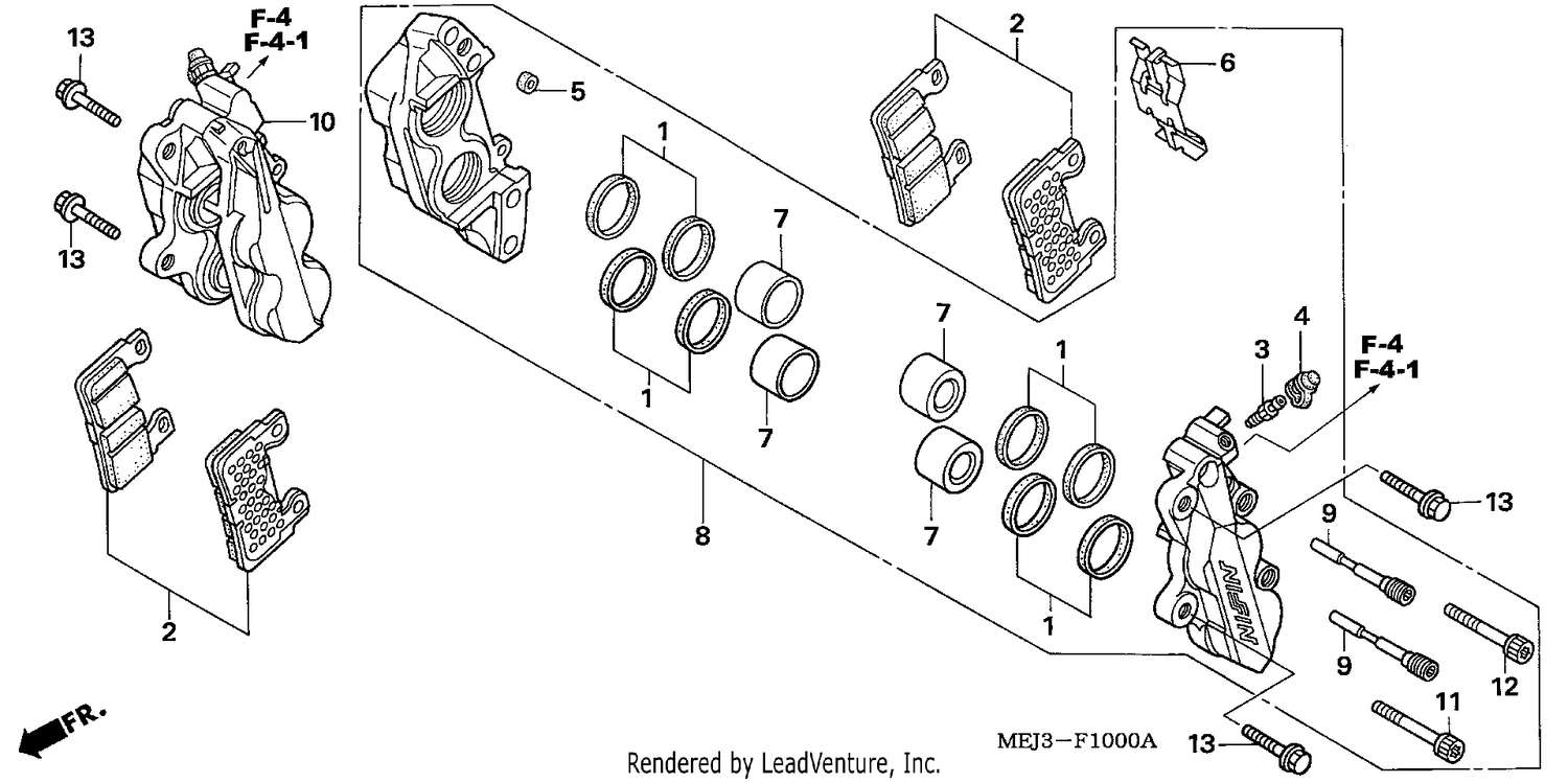FRONT BRAKE CALIPER