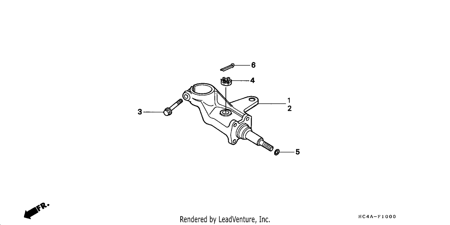 KNUCKLE (TRX300)('92)