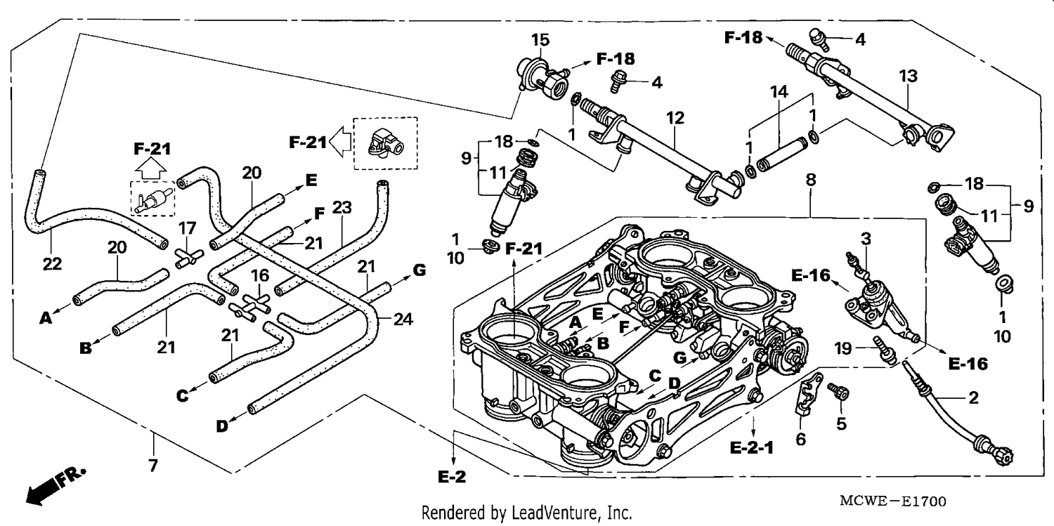 THROTTLE BODY (ASSY.)