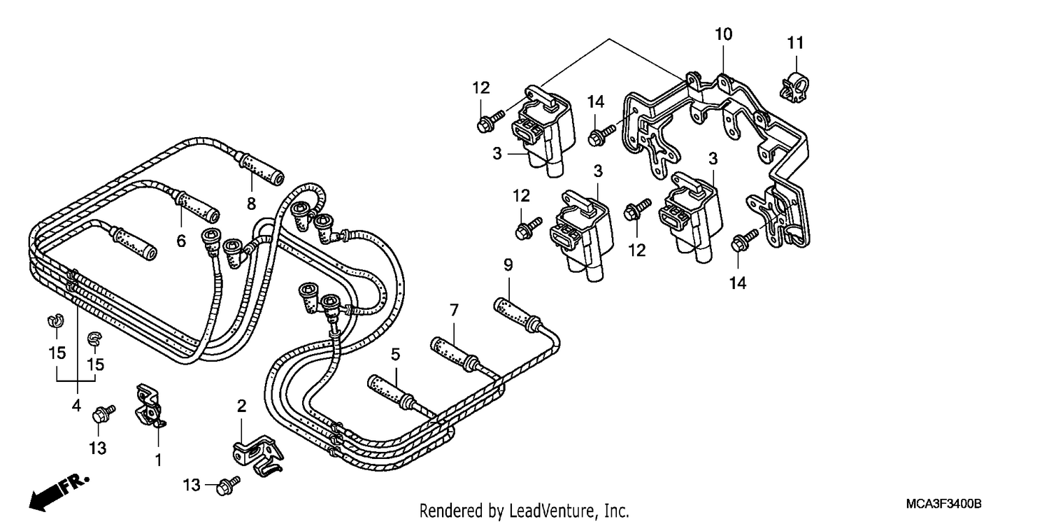 IGNITION COIL (GL1800A1/A2/A3/A4/A5)