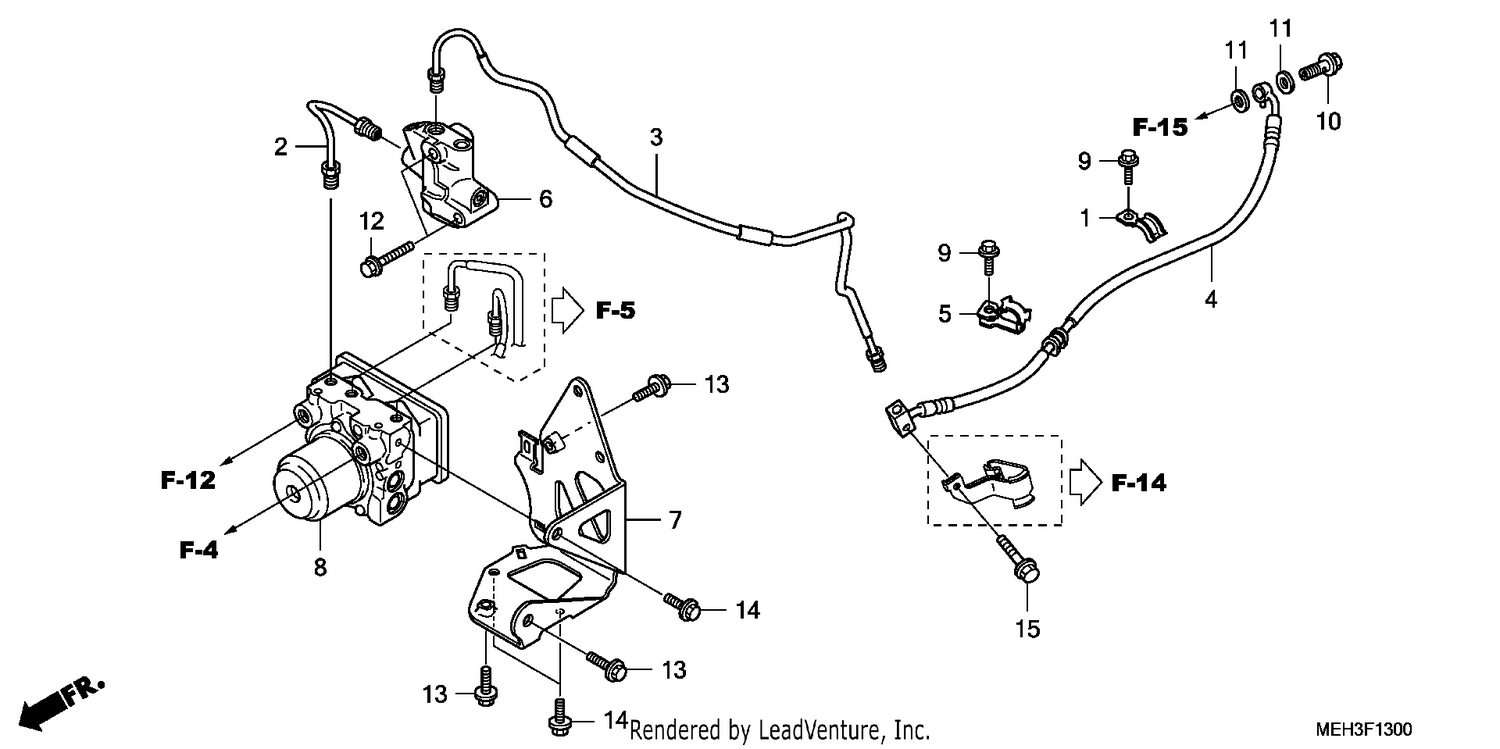 REAR BRAKE HOSE