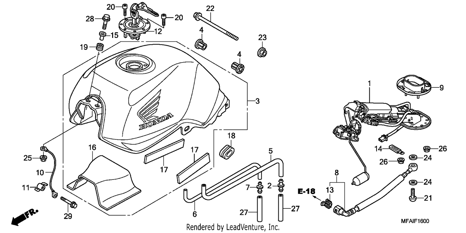 FUEL TANK/FUEL PUMP
