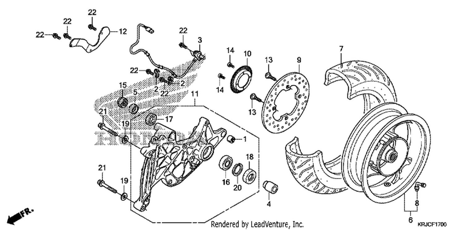  REAR WHEEL