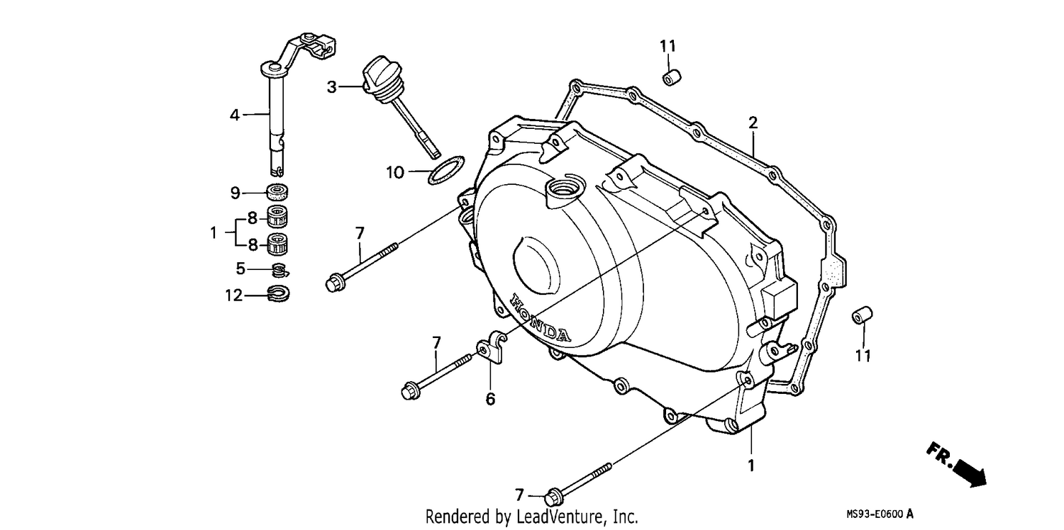 RIGHT CRANKCASE COVER