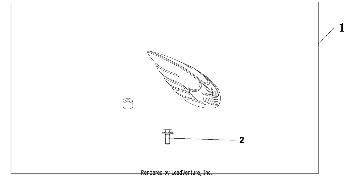 FRONT MUDGUARD ORNAMENT