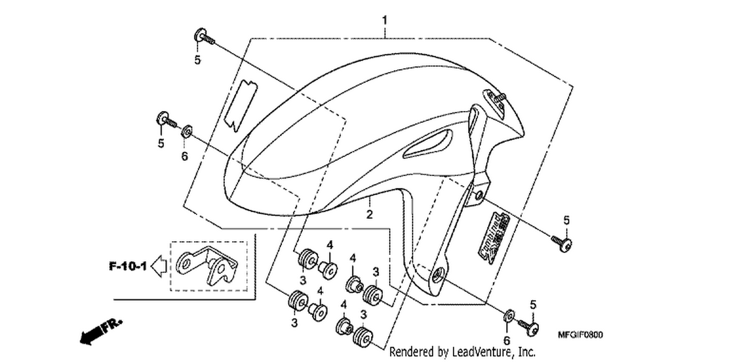  FRONT FENDER