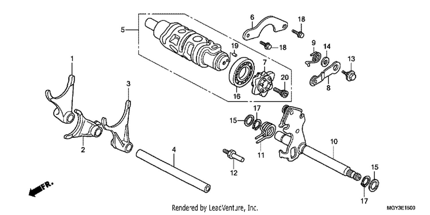  GEARSHIFT DRUM