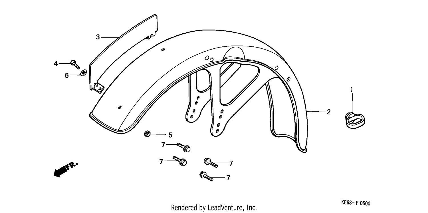 FRONT FENDER