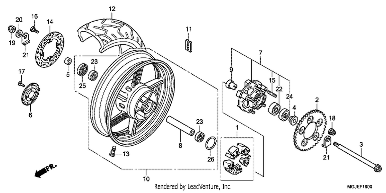  REAR WHEEL