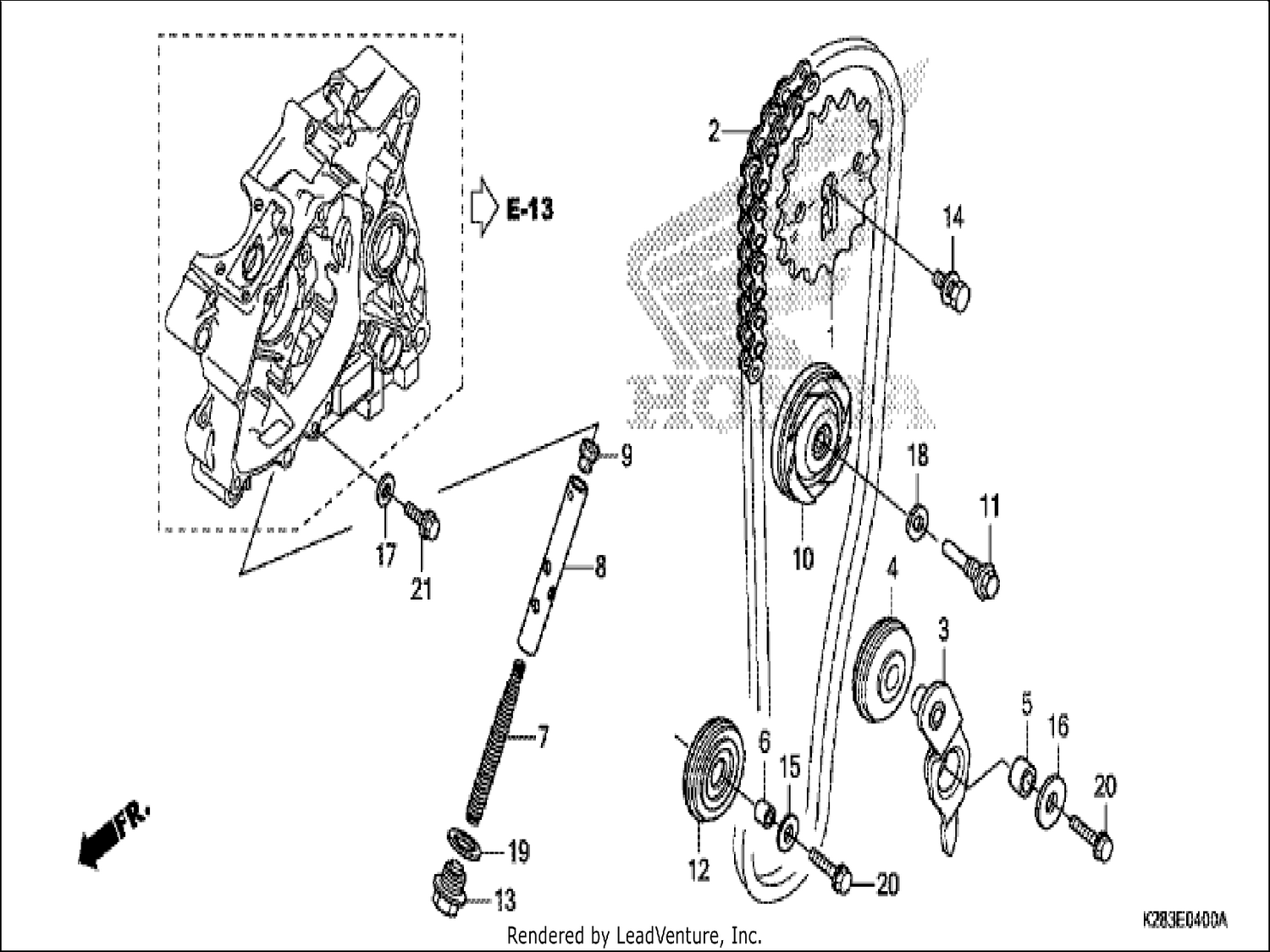  CAM CHAIN/TENSIONER