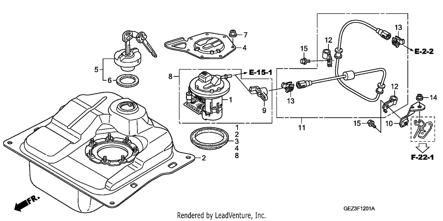 FUEL TANK (NPS505/6/8/9)