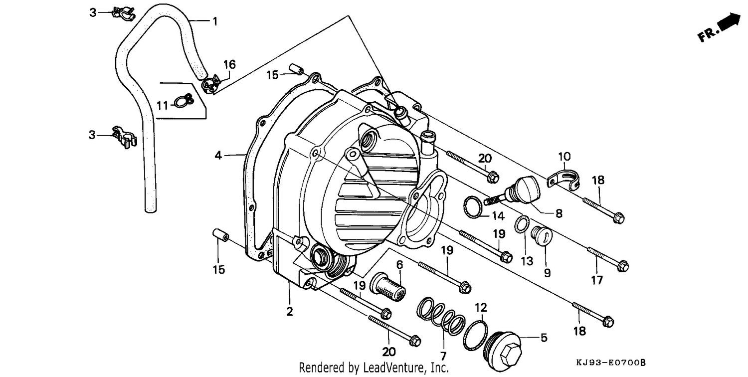 RIGHT CRANKCASE COVER