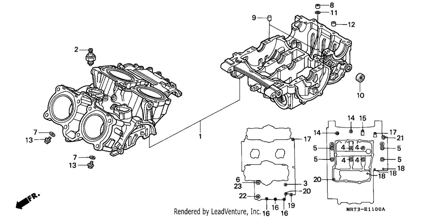 CRANKCASE SET