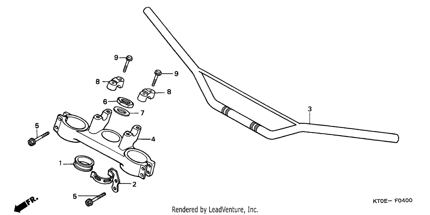 HANDLE PIPE/TOP BRIDGE (1)