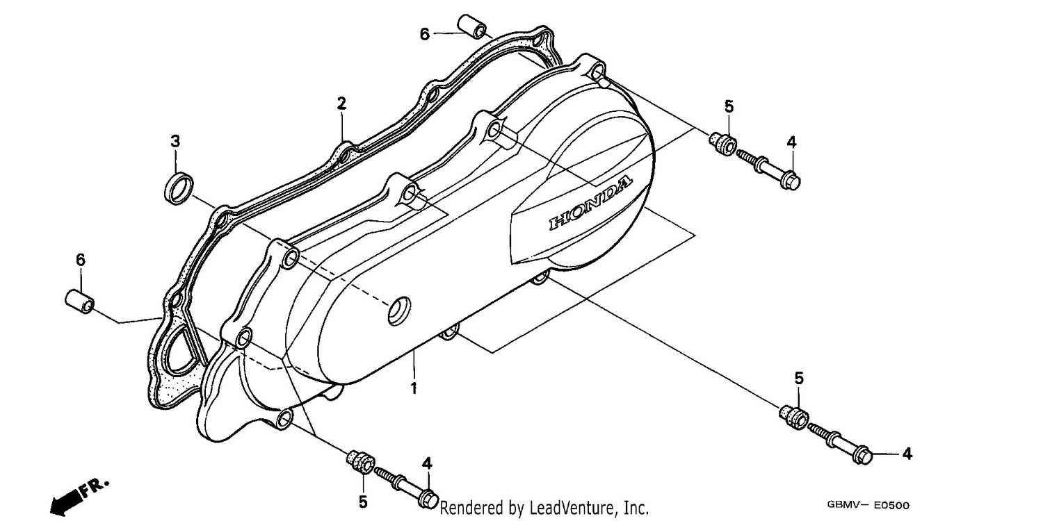 LEFT SIDE COVER