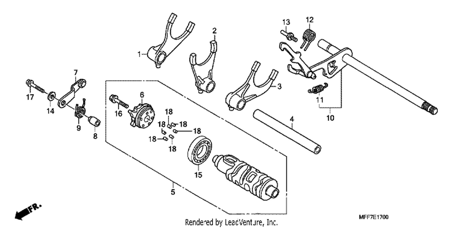  GEARSHIFT DRUM