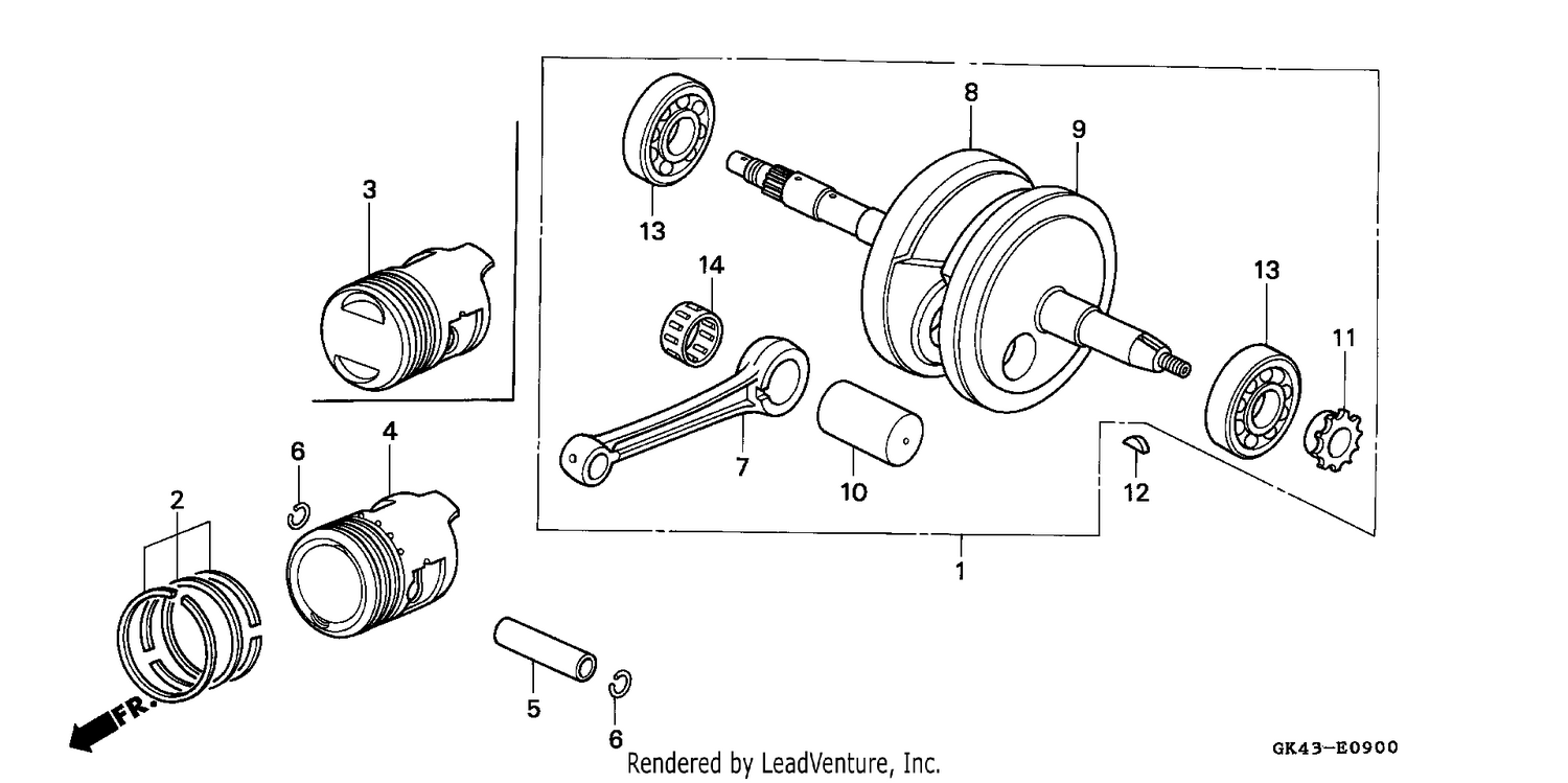 CRANKSHAFT/PISTON