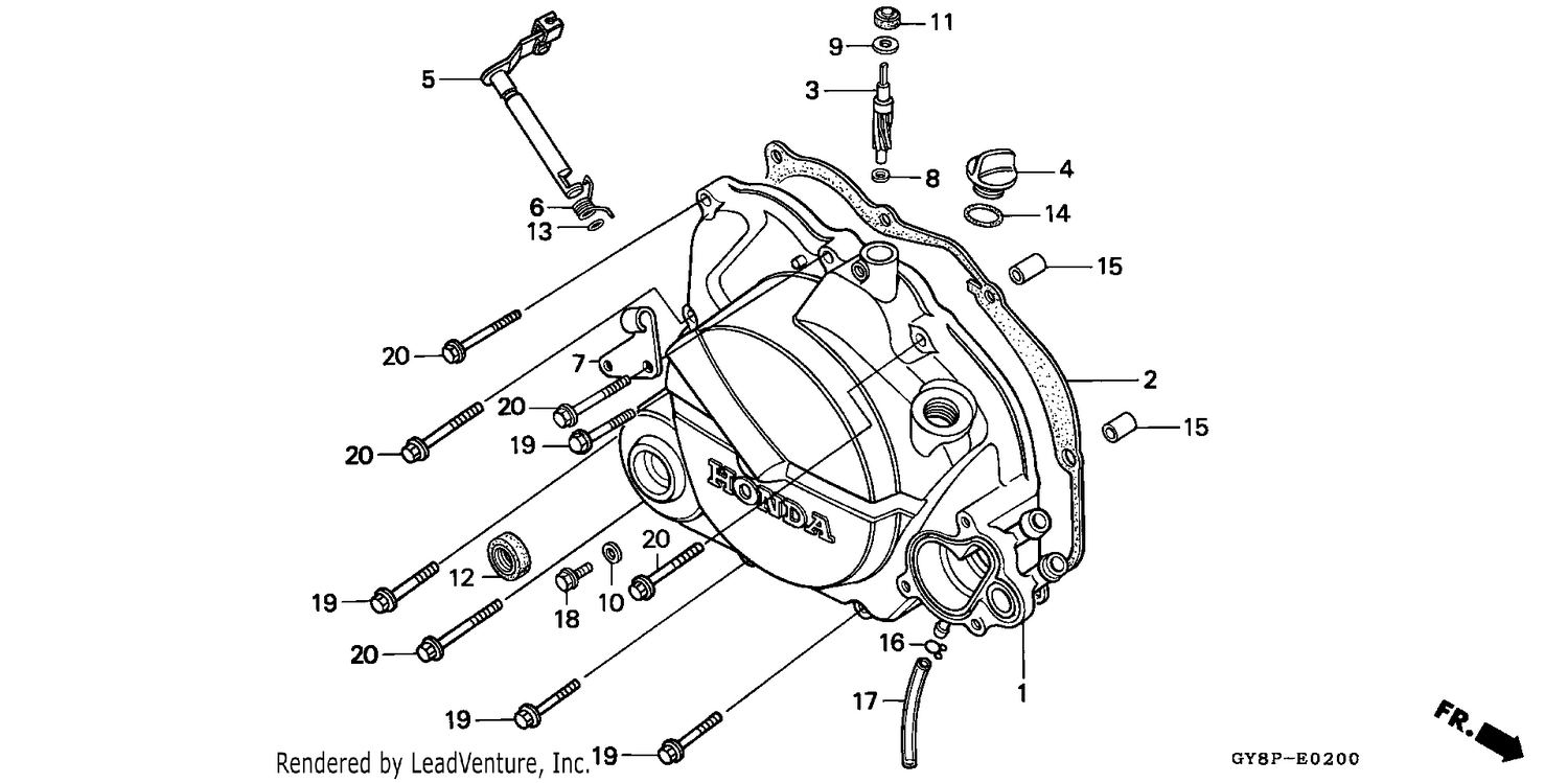 RIGHT CRANKCASE COVER
