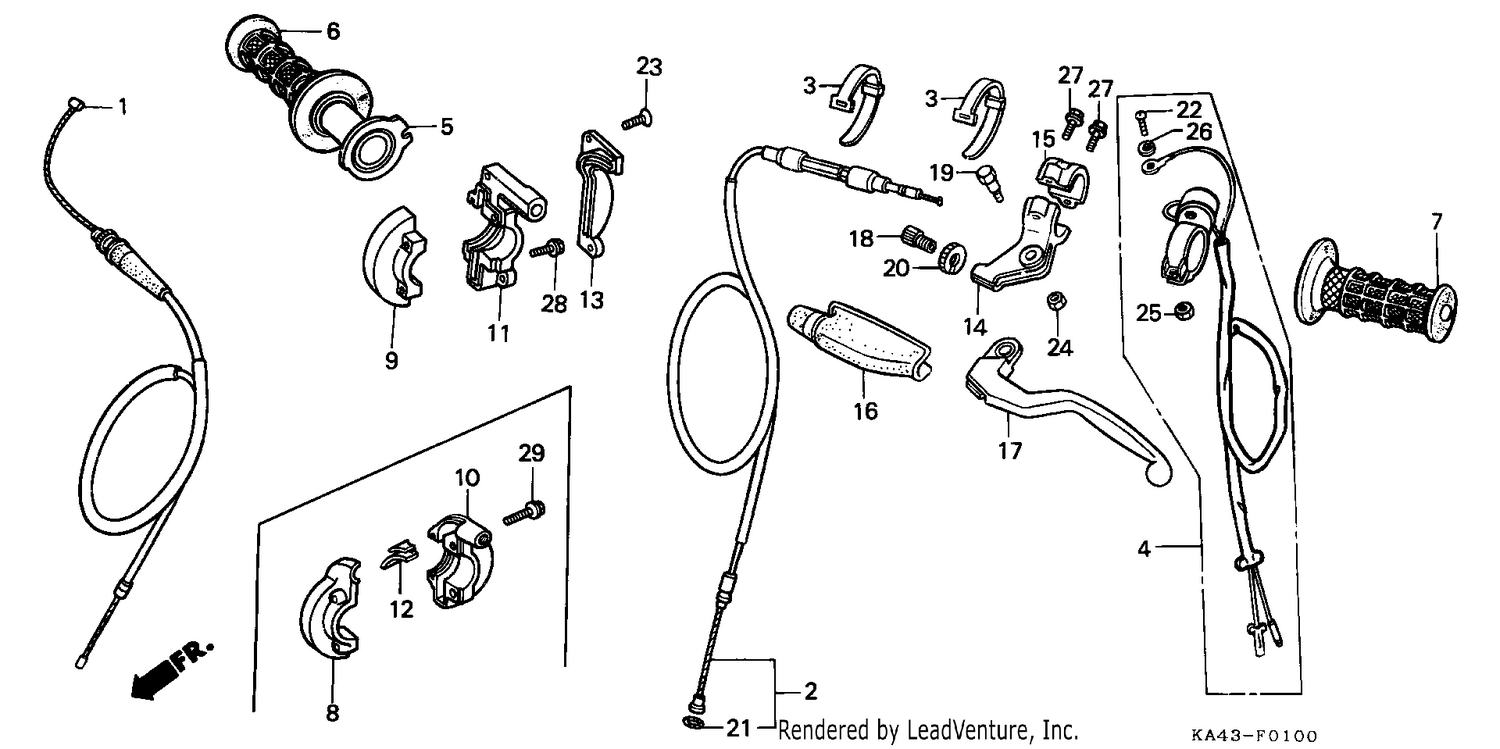 HANDLE LEVER/SWITCH/ CABLE