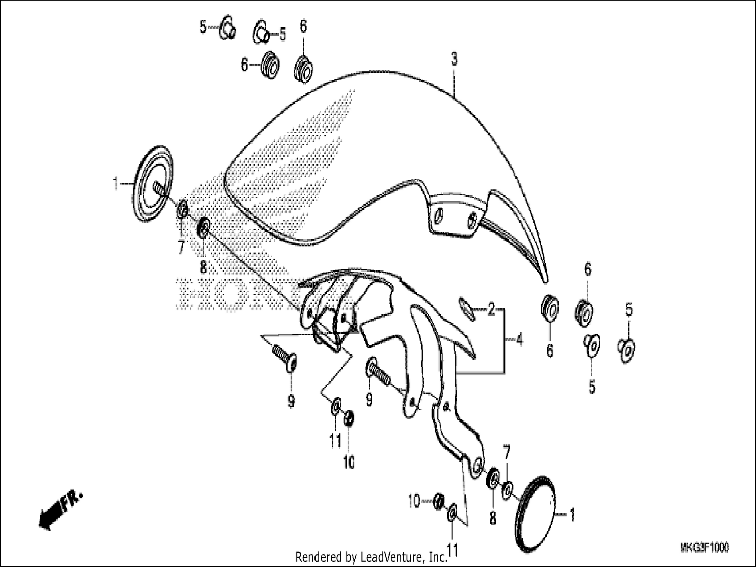  FRONT FENDER