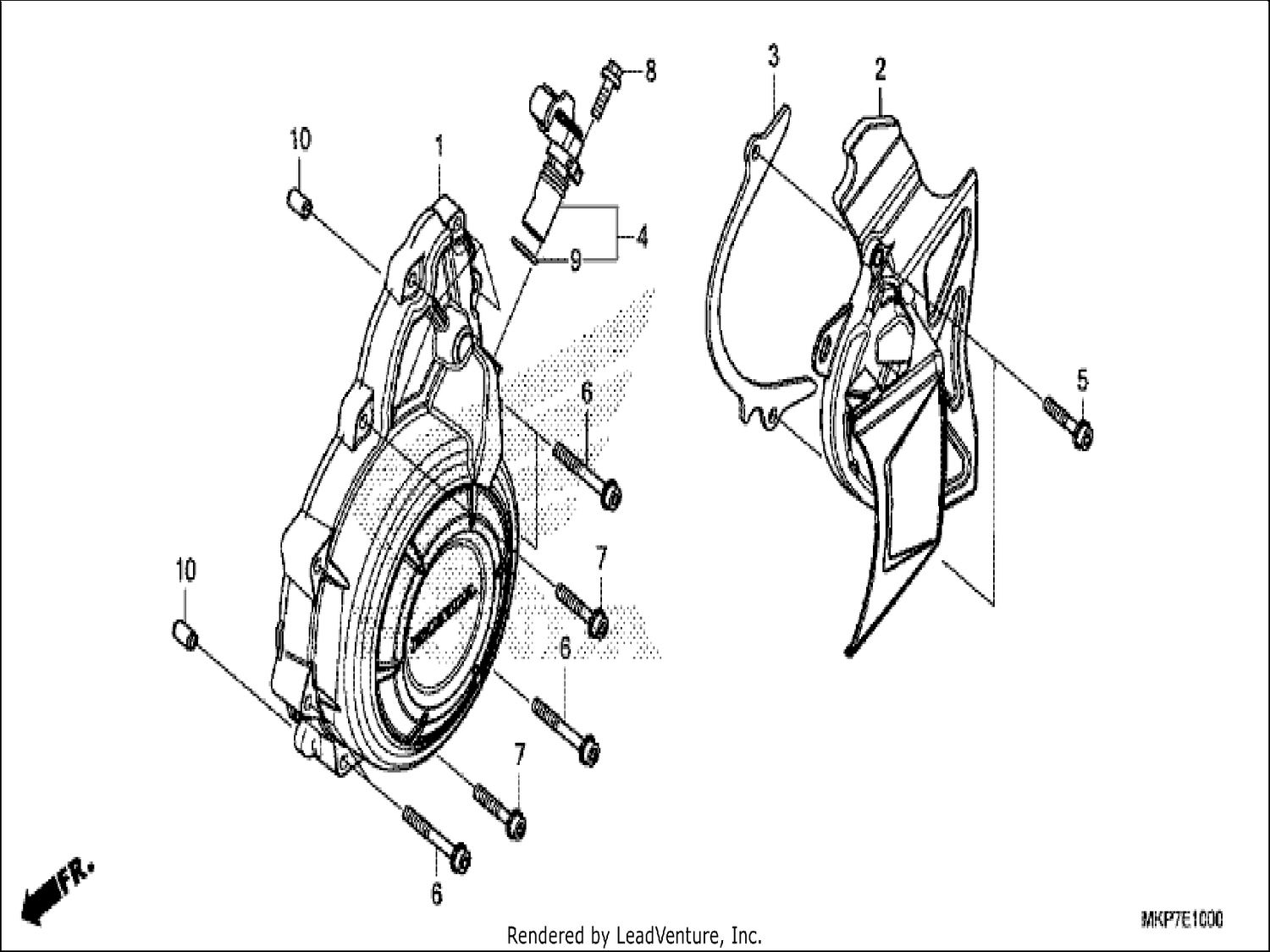  A.C. GENERATOR COVER