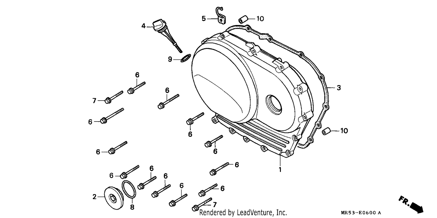 RIGHT CRANKCASE COVER