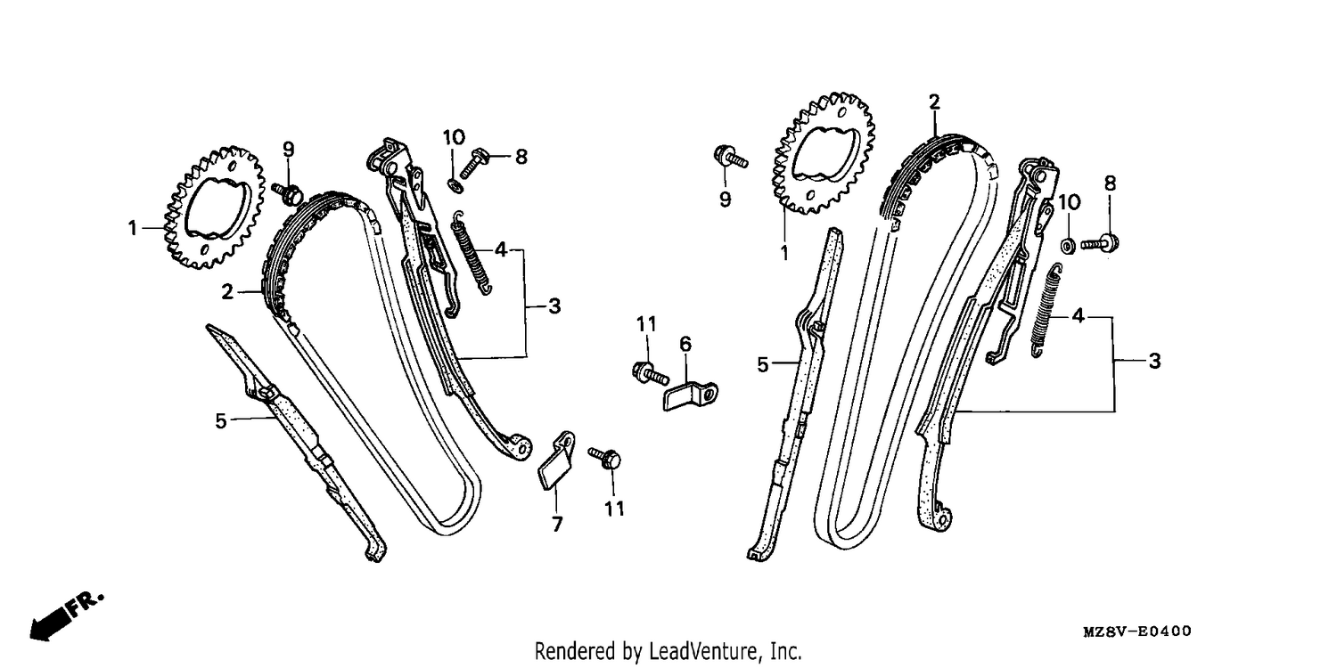 CAM CHAIN/TENSIONER