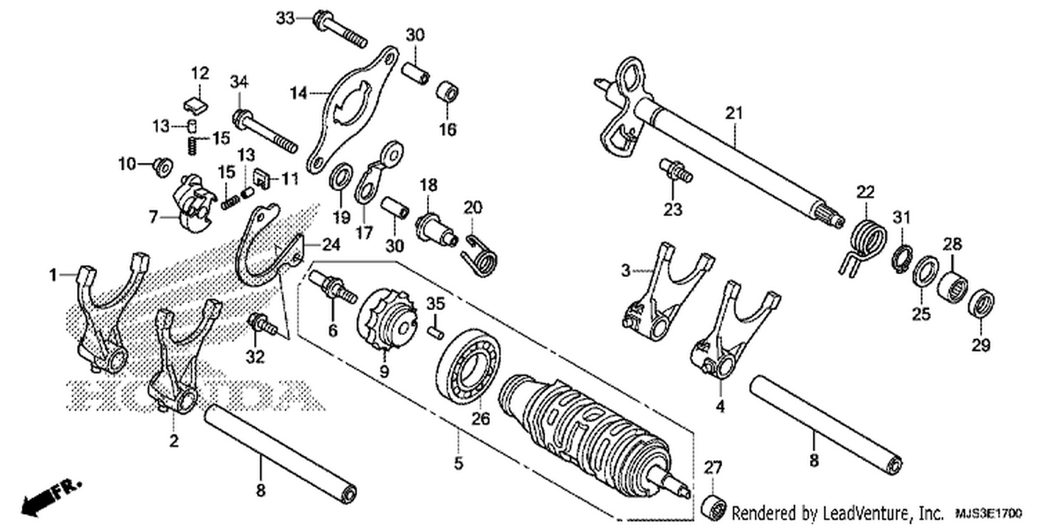  GEARSHIFT DRUM