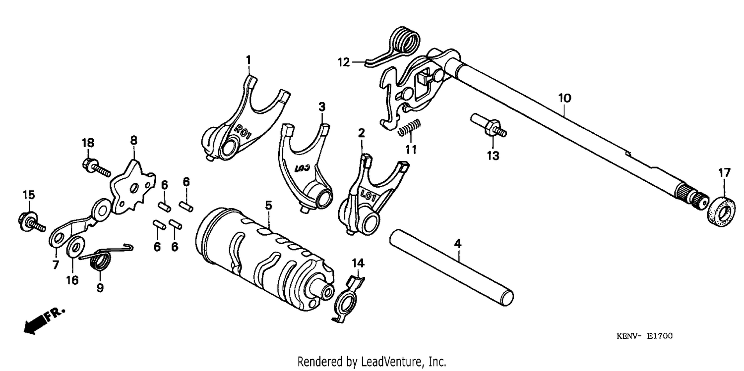 GEARSHIFT DRUM