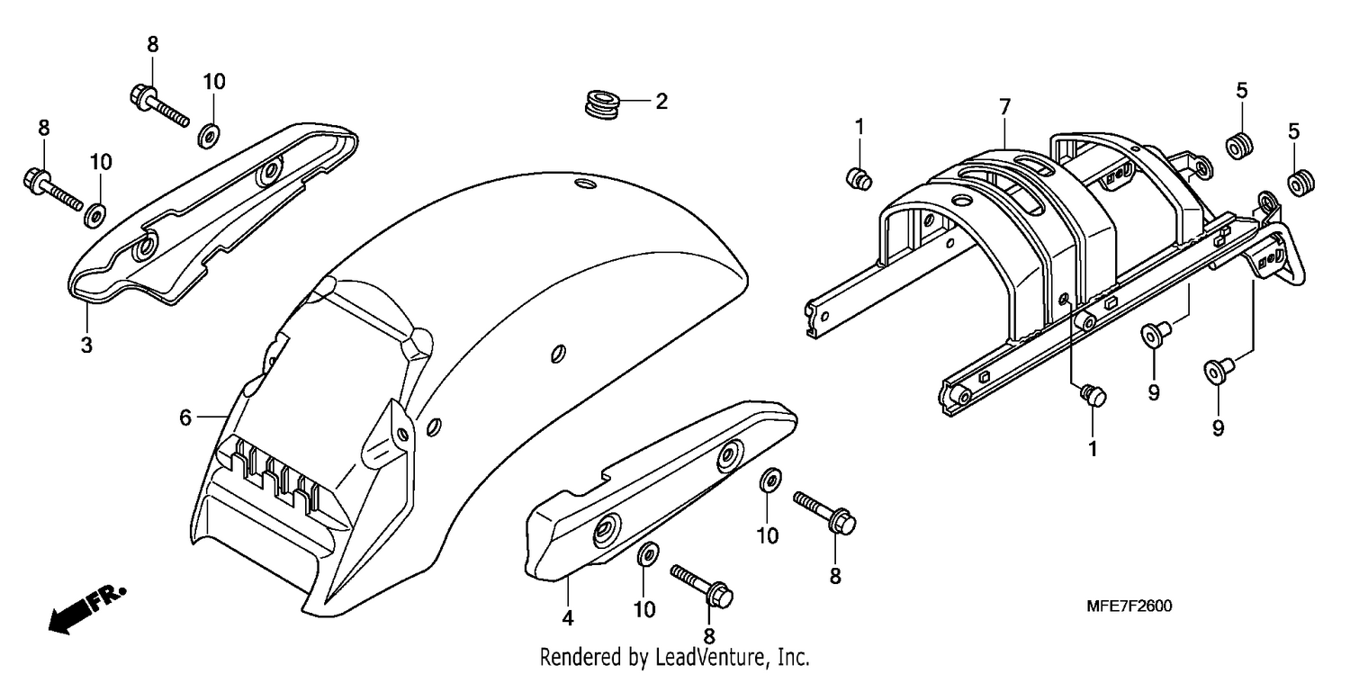 REAR FENDER