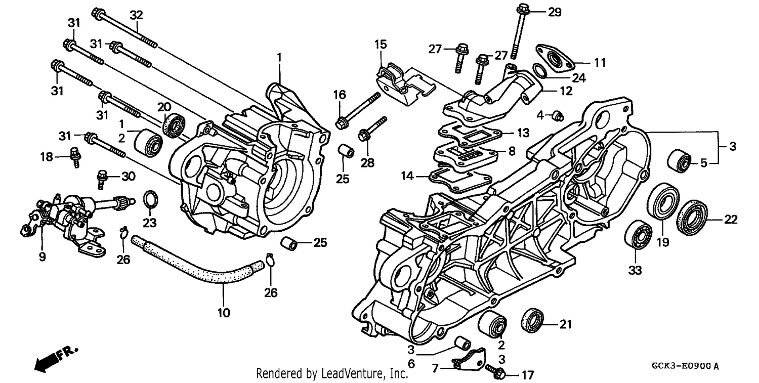 CRANKCASE/OIL PUMP