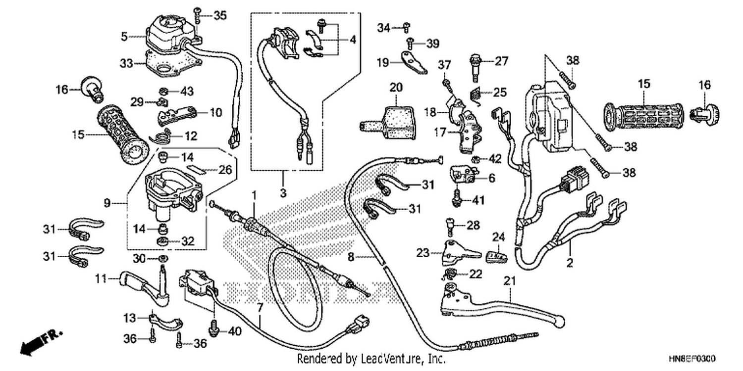  HANDLE LEVER/SWITCH/CABLE