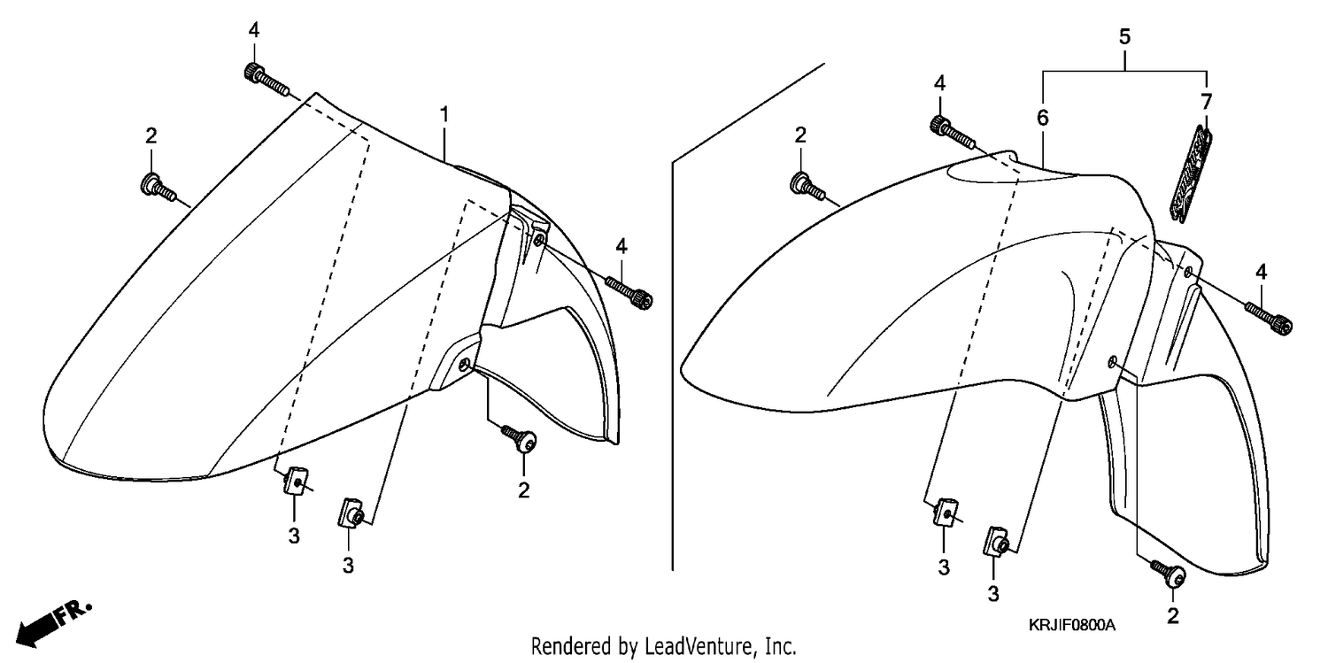 FRONT FENDER