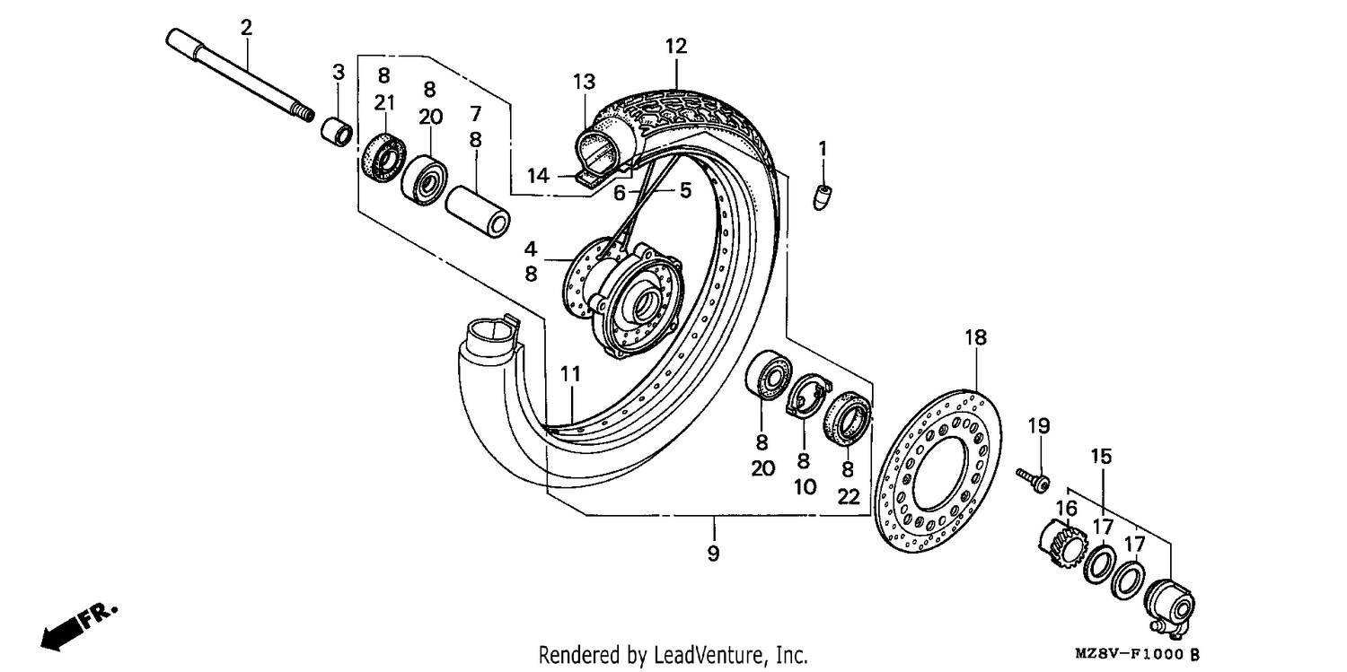 FRONT WHEEL
