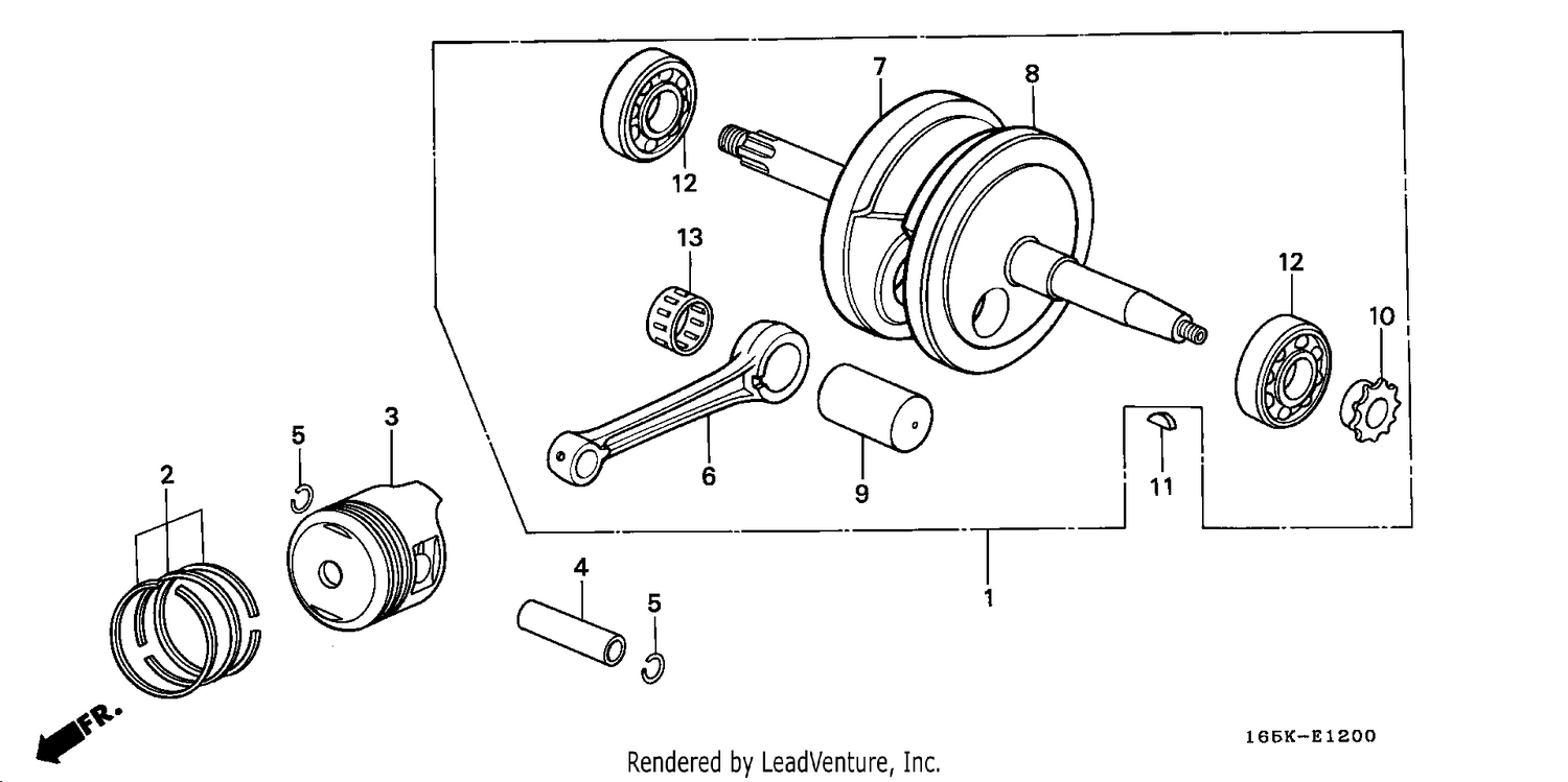 CRANKSHAFT/PISTON