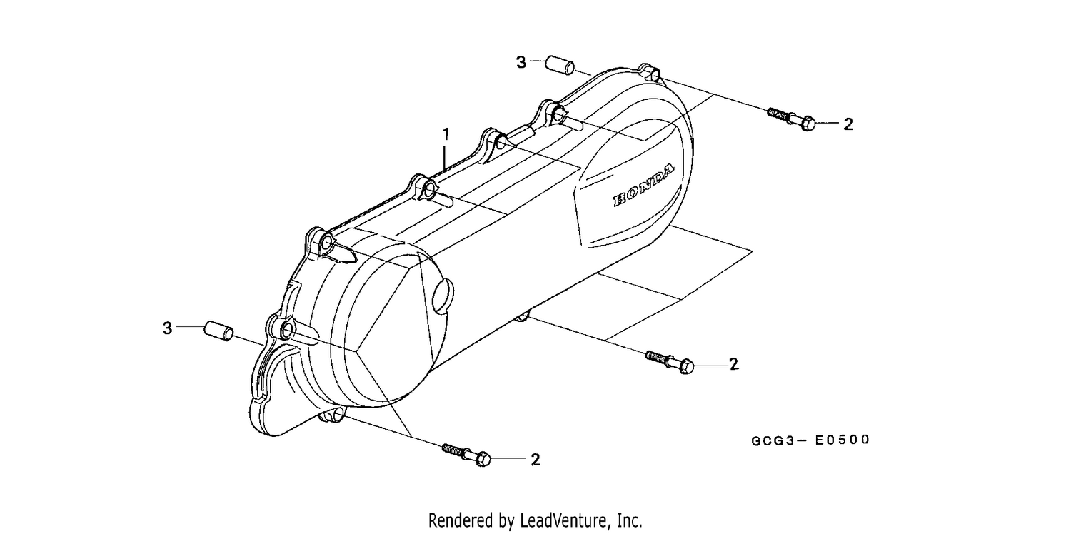 LEFT CRANKCASE COVER