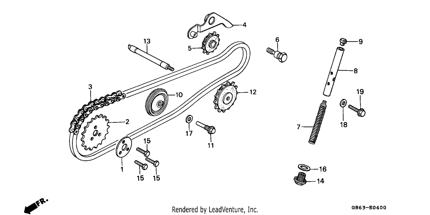 CAM CHAIN/TENSIONER