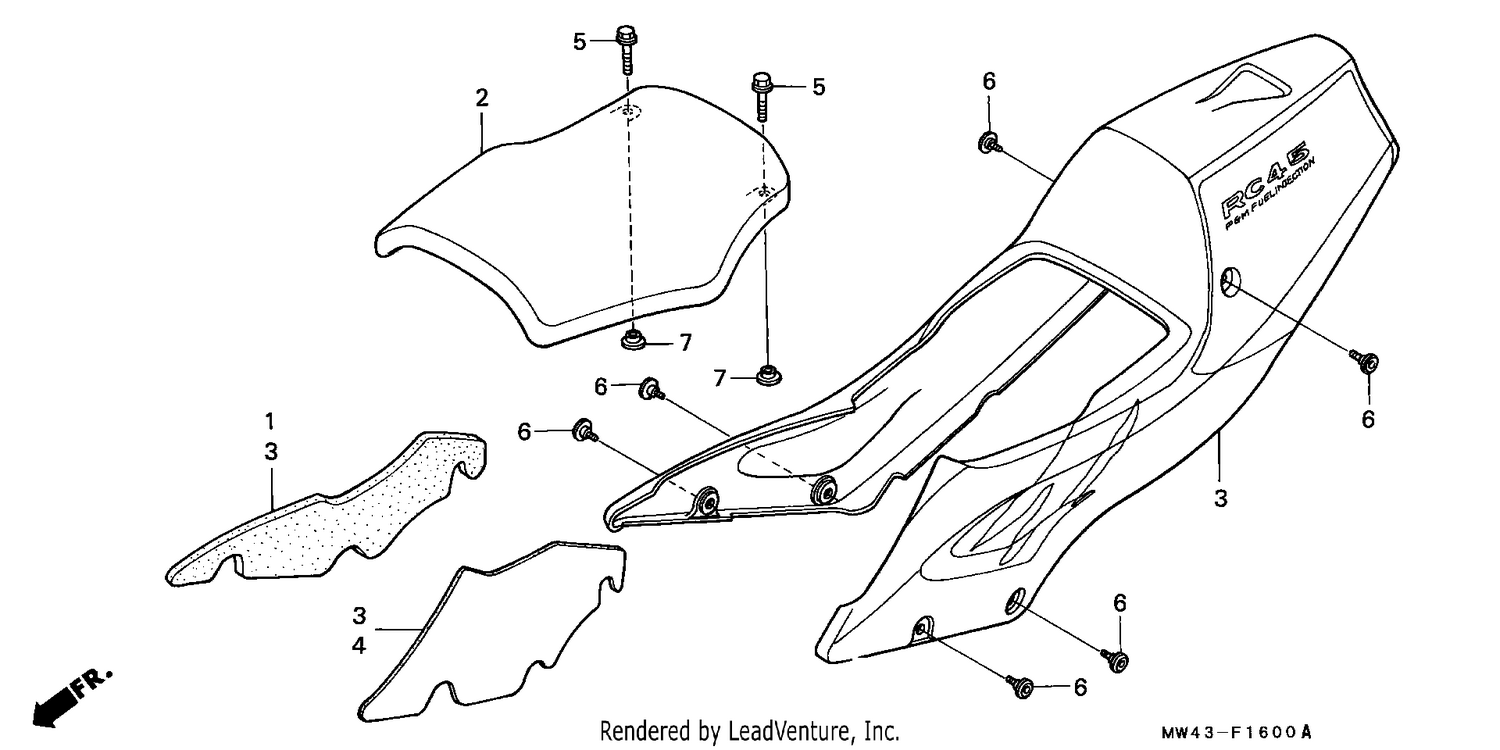 SEAT/SEAT COWL