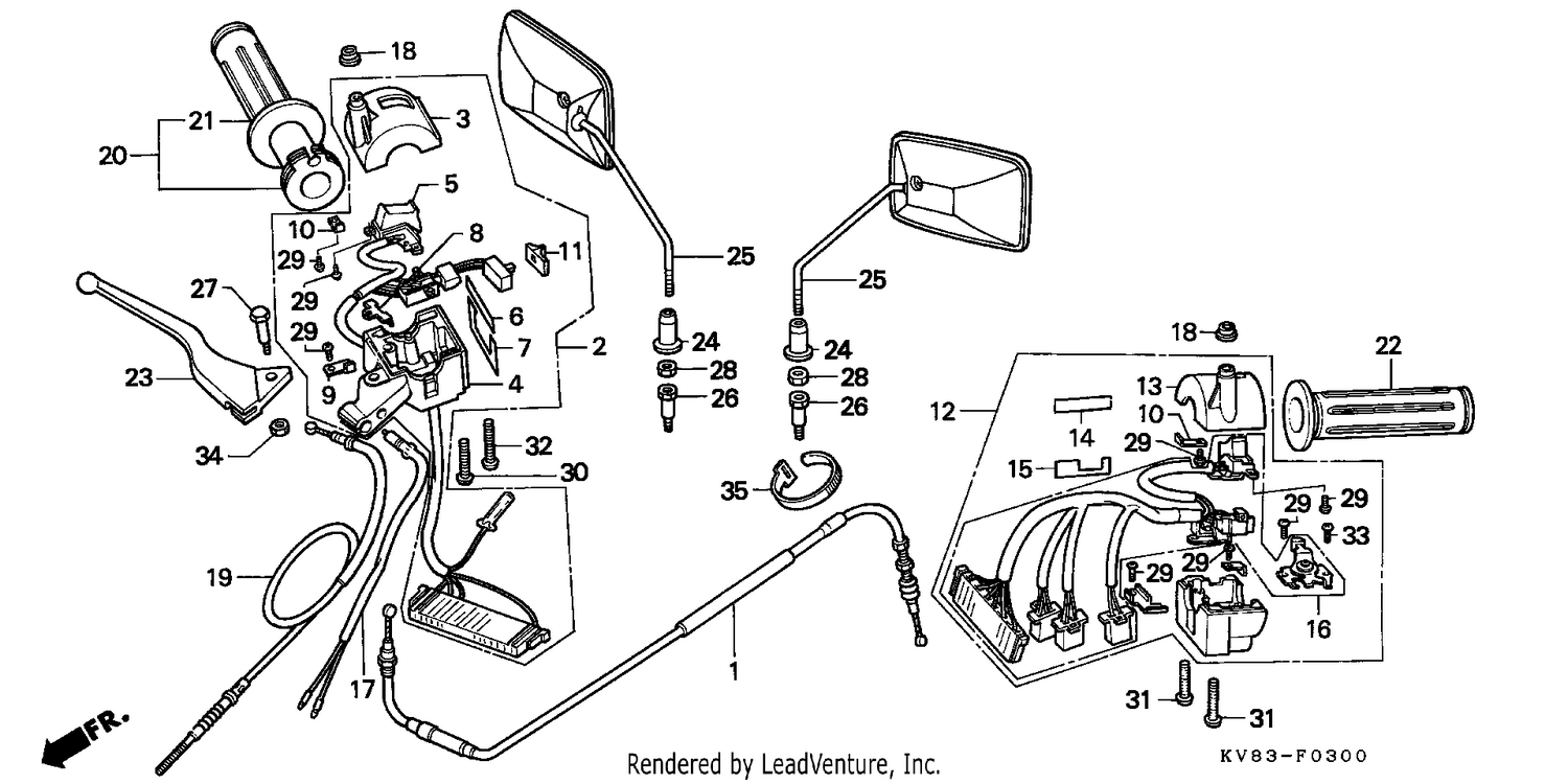 CABLE/HANDLE LEVER/SWITCH