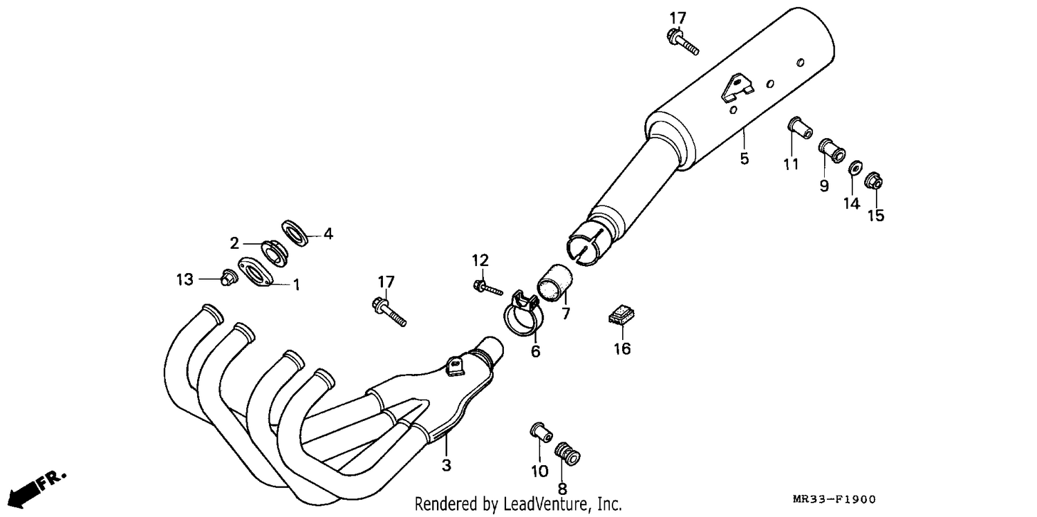 EXHAUST MUFFLER