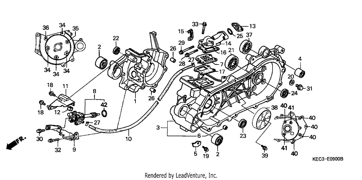 CRANKCASE/OIL PUMP