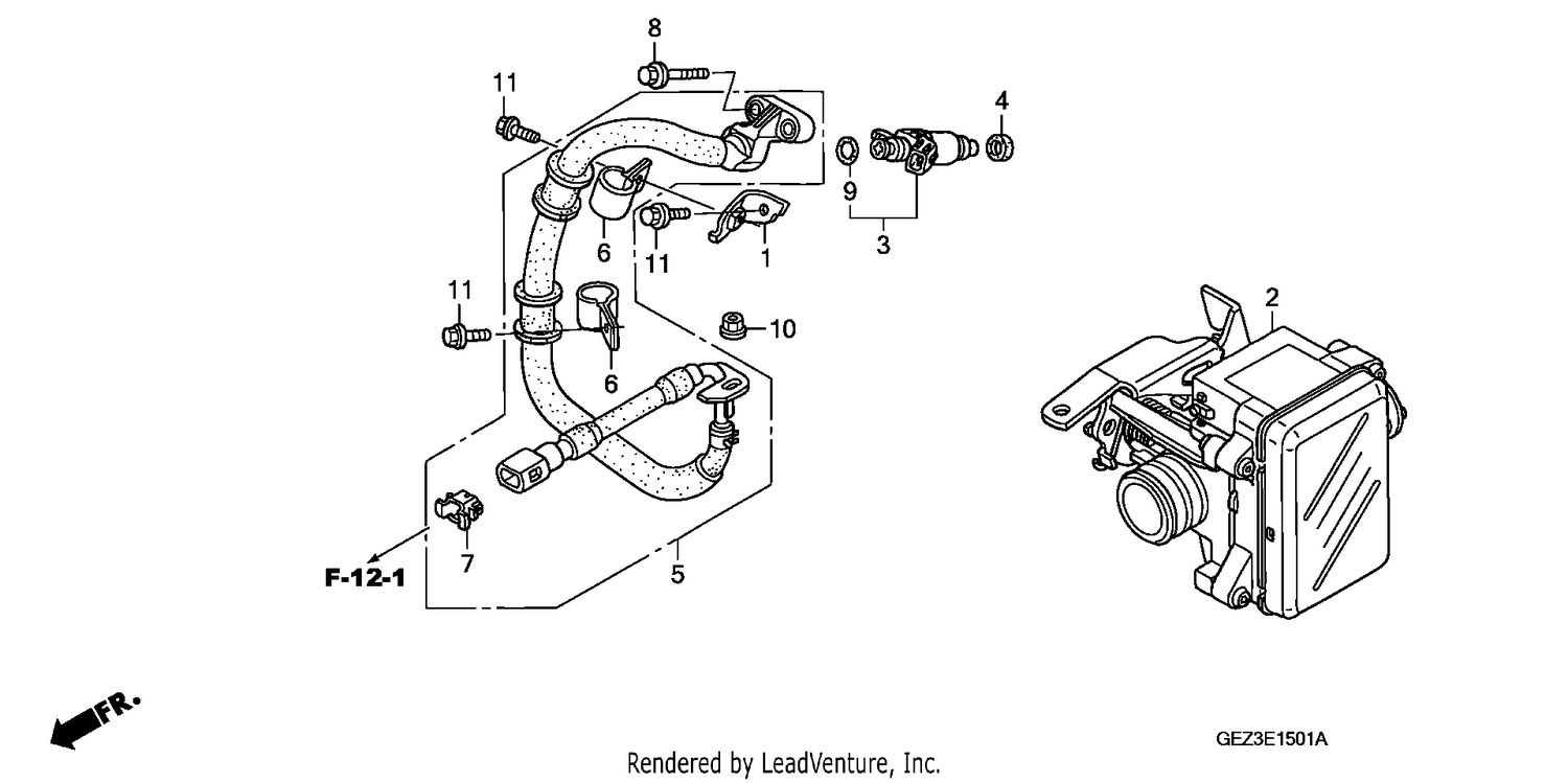 THROTTLE BODY (NPS505/6)