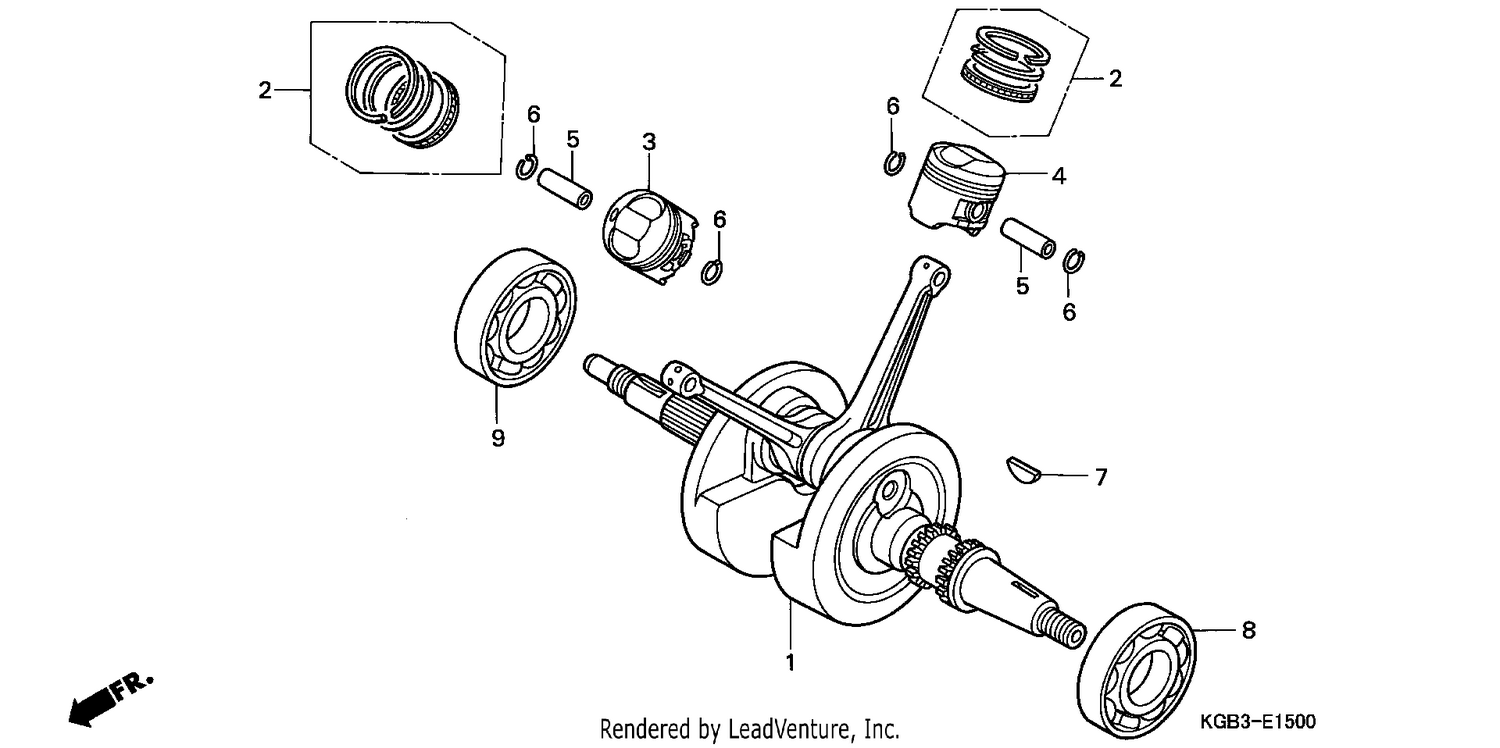 CRANKSHAFT/PISTON