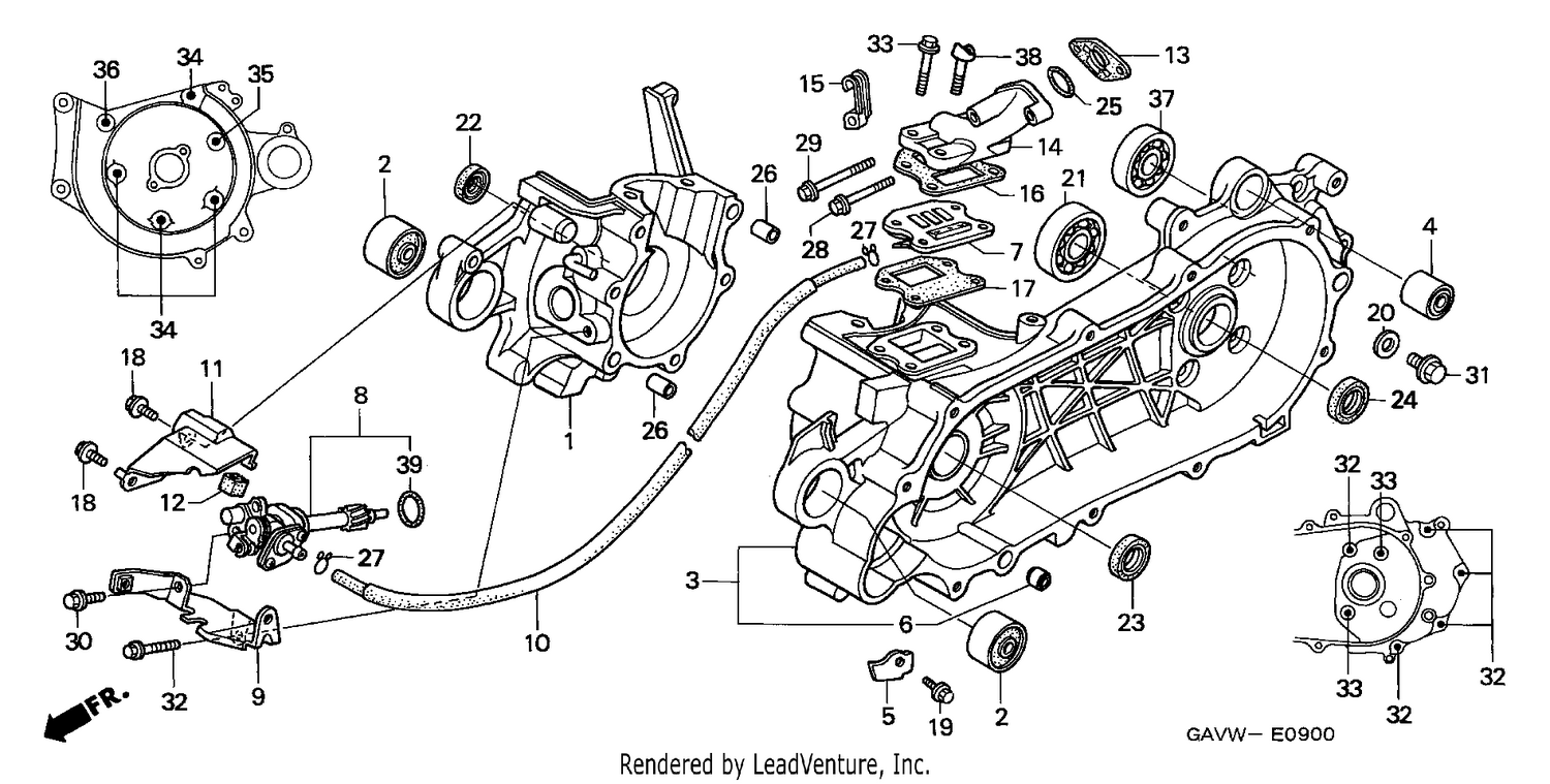 CRANKCASE/OIL PUMP